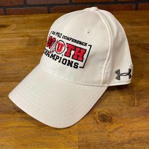 Under Armour Utah Utes South Division Champions White Adjustable Hat